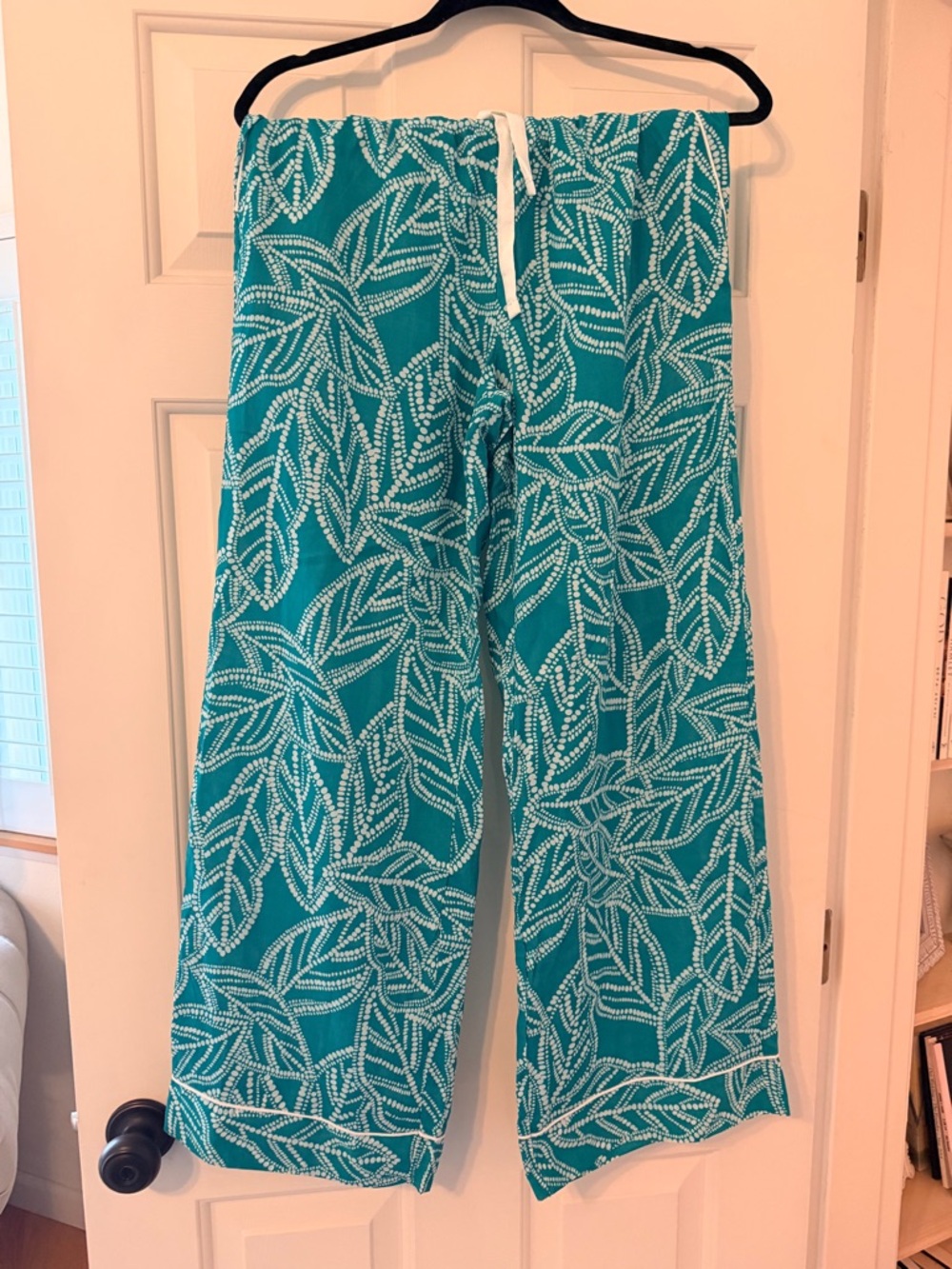 Stars Above Teal & White Pajama Pants